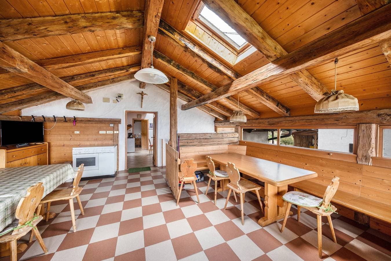 Foto 6 von 23: Ferienwohnung "Malgorerhof Pfister" mit Bergblick, Balkon & Gemeinschaftsgarten