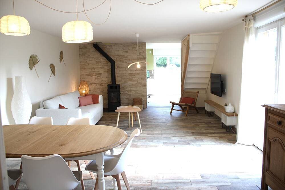 Foto 13 von 30: Cottage Große Terrasse, Komfort, Landschaft in der Nähe von Honfleur und Strand