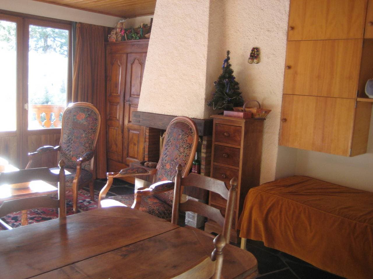 Foto 4 von 10: Gemütliches Studio mit Balkon in Courchevel 1850