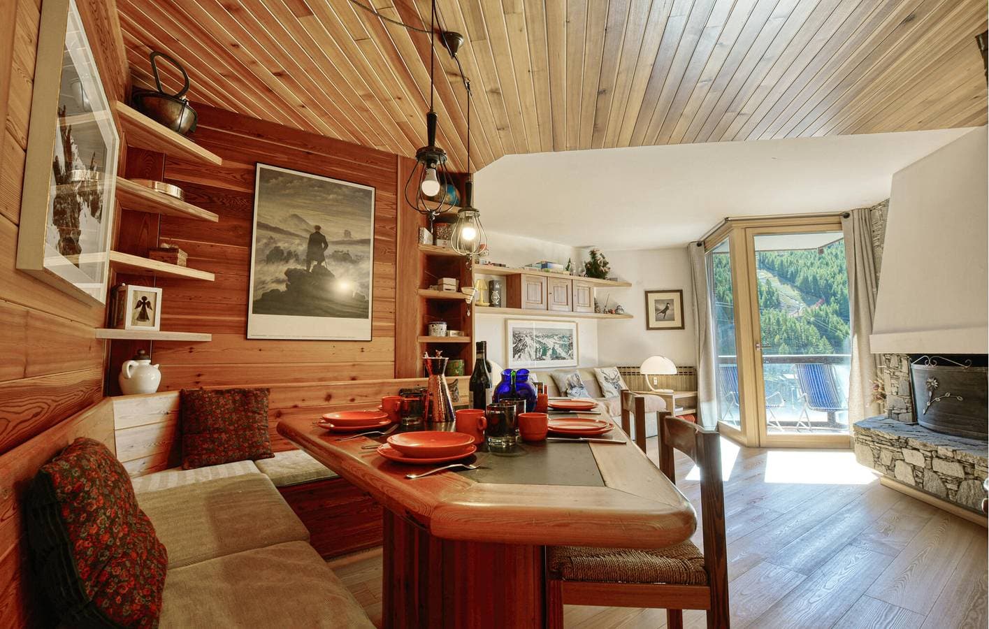 Foto 6 von 21: Gemütliche Ski-In/Ski-Out Wohnung mit Terrasse & Garage