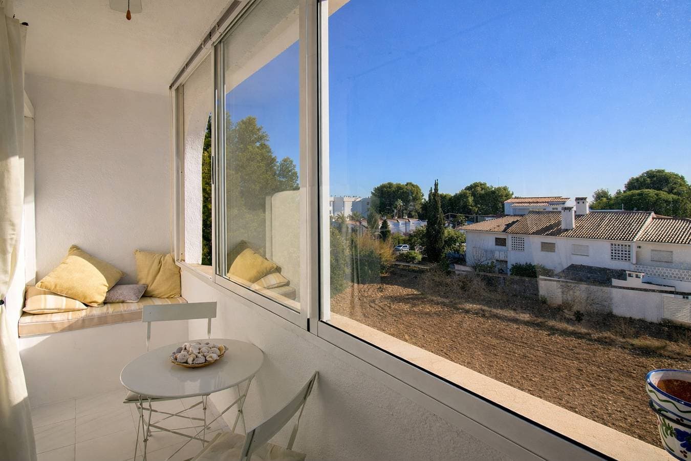 Foto 5 von 18: Terraza con vistas al mar - Alcoceber
