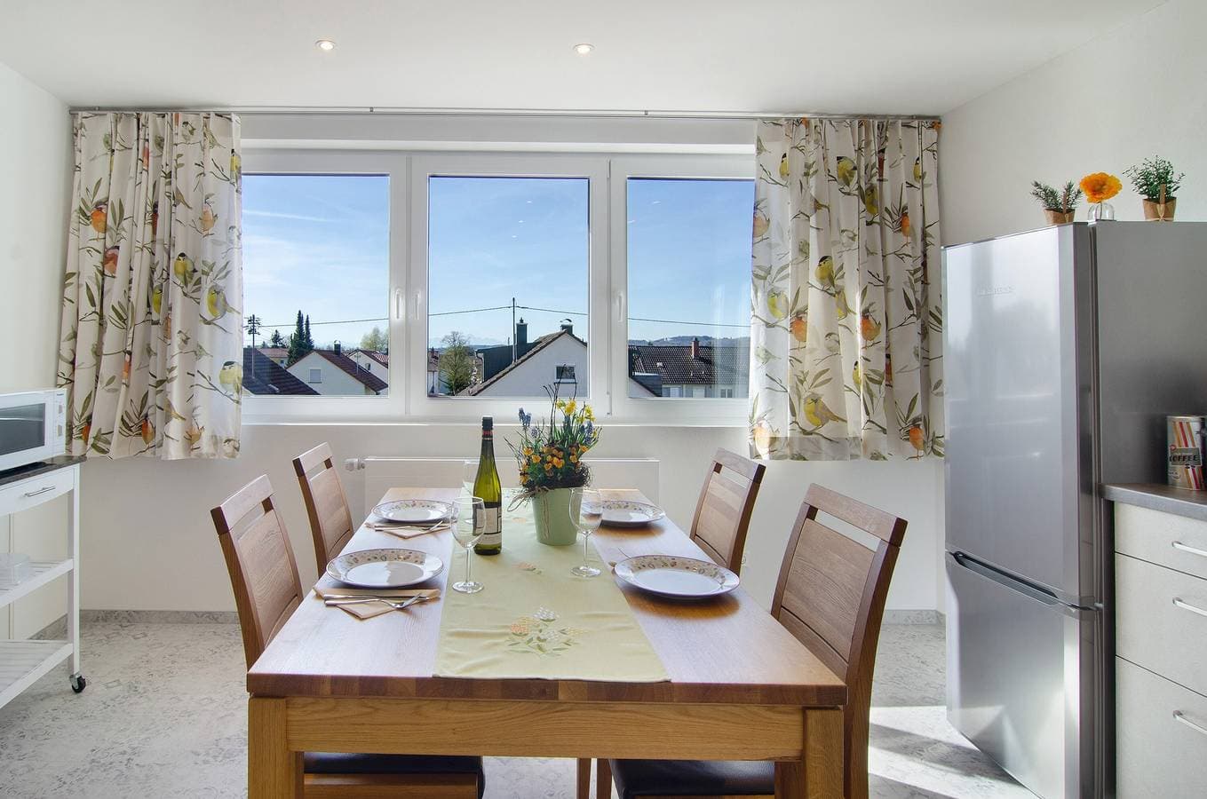 Foto 11 von 35: Ferienwohnung 'Das Kleine Glück' mit Bergblick, privater Terrasse und Wi-Fi