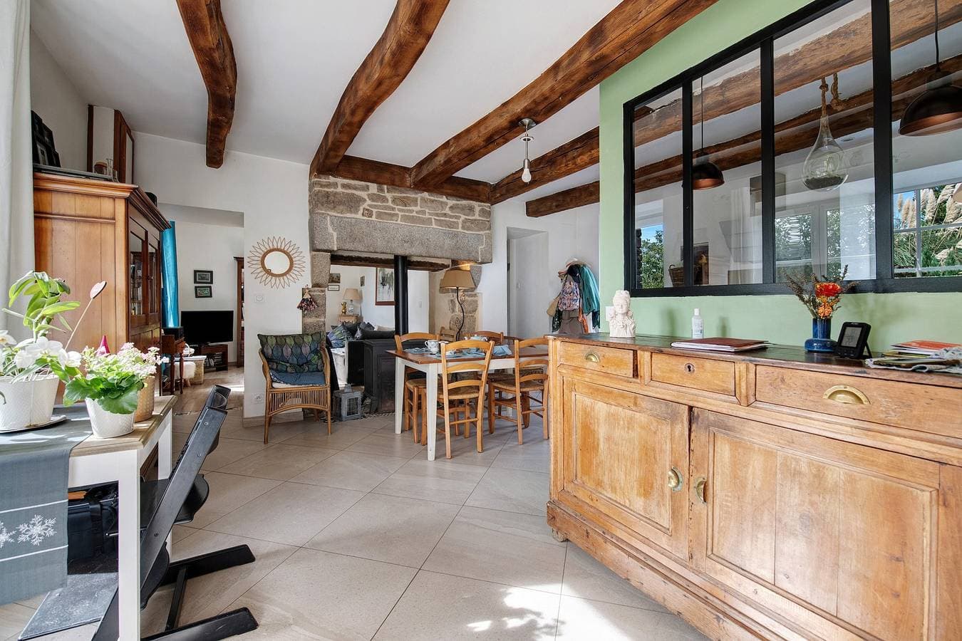 Foto 4 von 23: Gästezimmer 'La Châtre - Sartilly Baie Bocage - Chambre Randonneur' mit Terrasse, Garten und WLAN