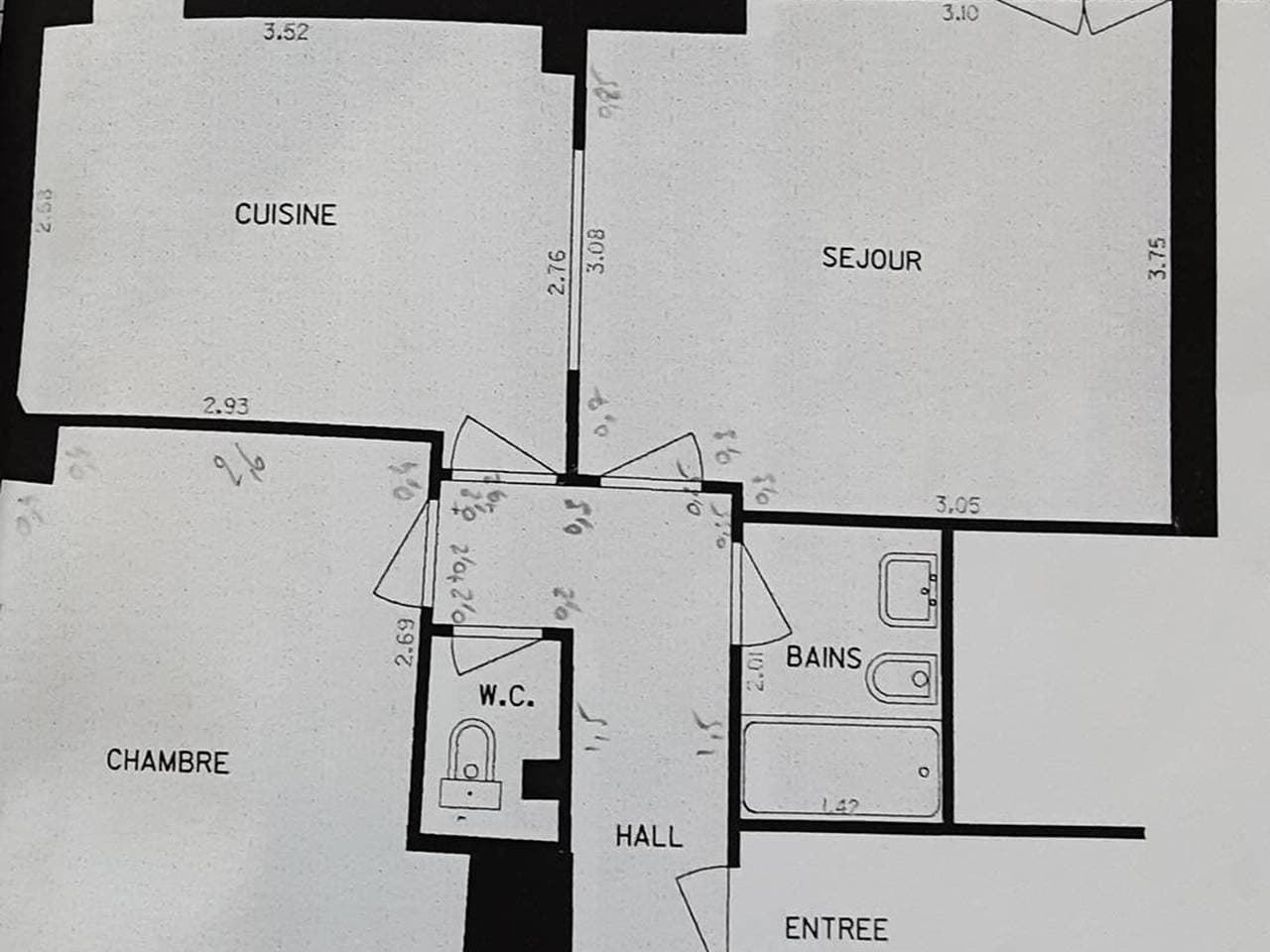 Foto 8 von 10: Zentrale Luchon Wohnung - 2 Zimmer - 4 Pers - Haustiere Ok