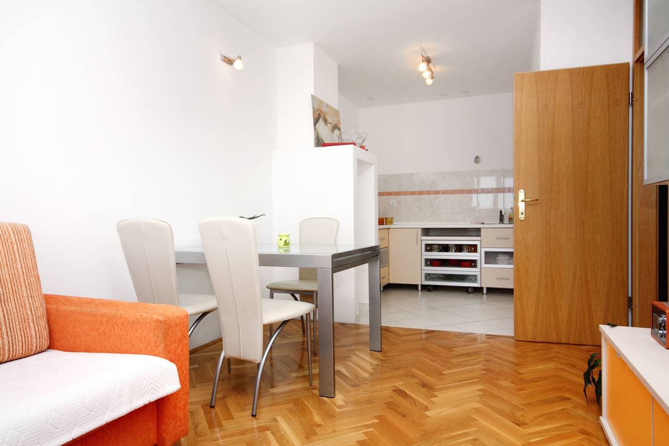 Foto 10 von 22: 1-Zimmer-Ferienwohnung mit Balkon und Meerblick Omis A-6073-a