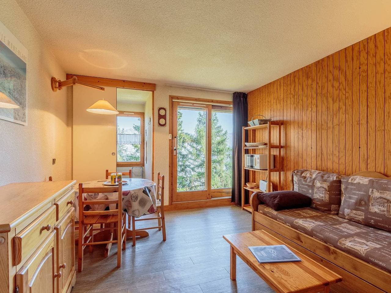 Ruhiges Kabinenstudio in La Plagne, 3 Pers, Haustiere erlaubt 1