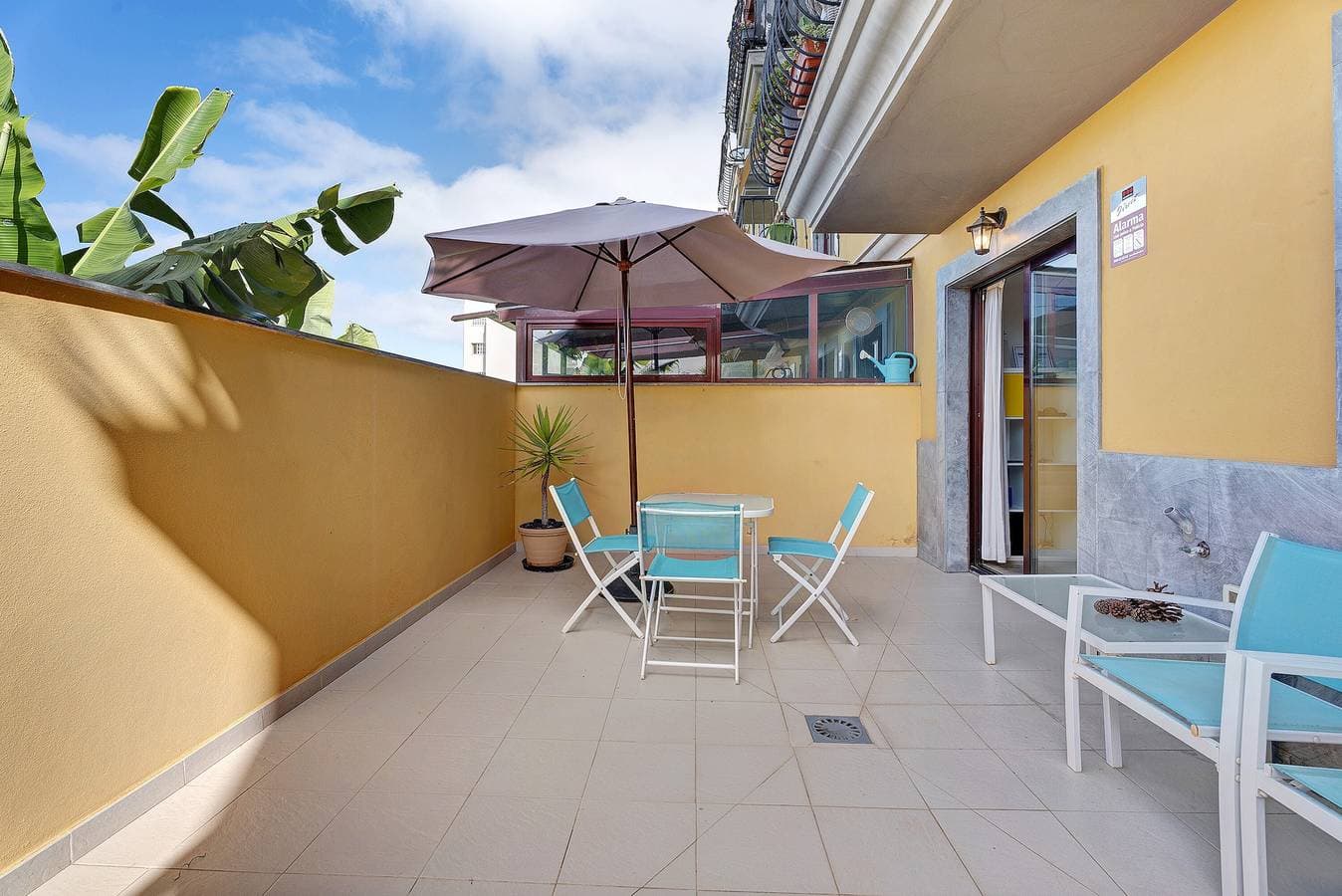 Foto 2 von 28: Casa „Tazacorte“ mit Meerblick, Gemeinschaftspool und WLAN