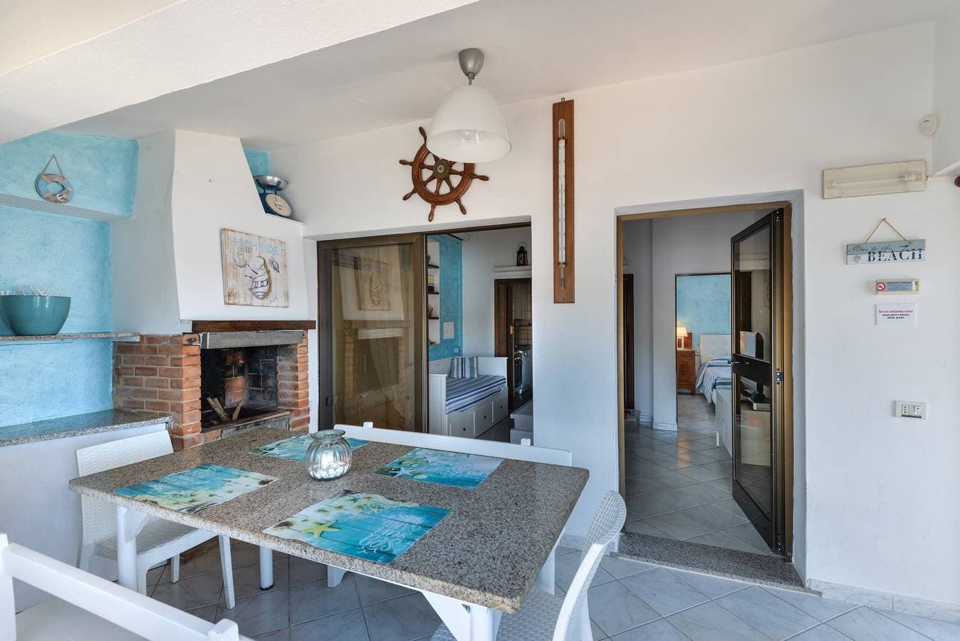 Foto 5 von 26: Ferienwohnung 'Villa Oda - Trilocale Sul Mare' mit Meerblick, WLAN und Klimaanlage