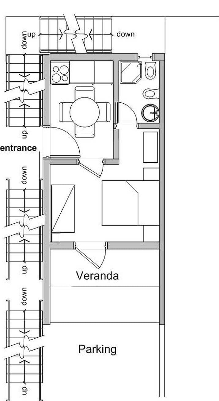 Foto 9 von 49: Ferienwohnung in Saplunara mit Meerblick, Balkon, Klimaanlage, W-Lan (5197-1)