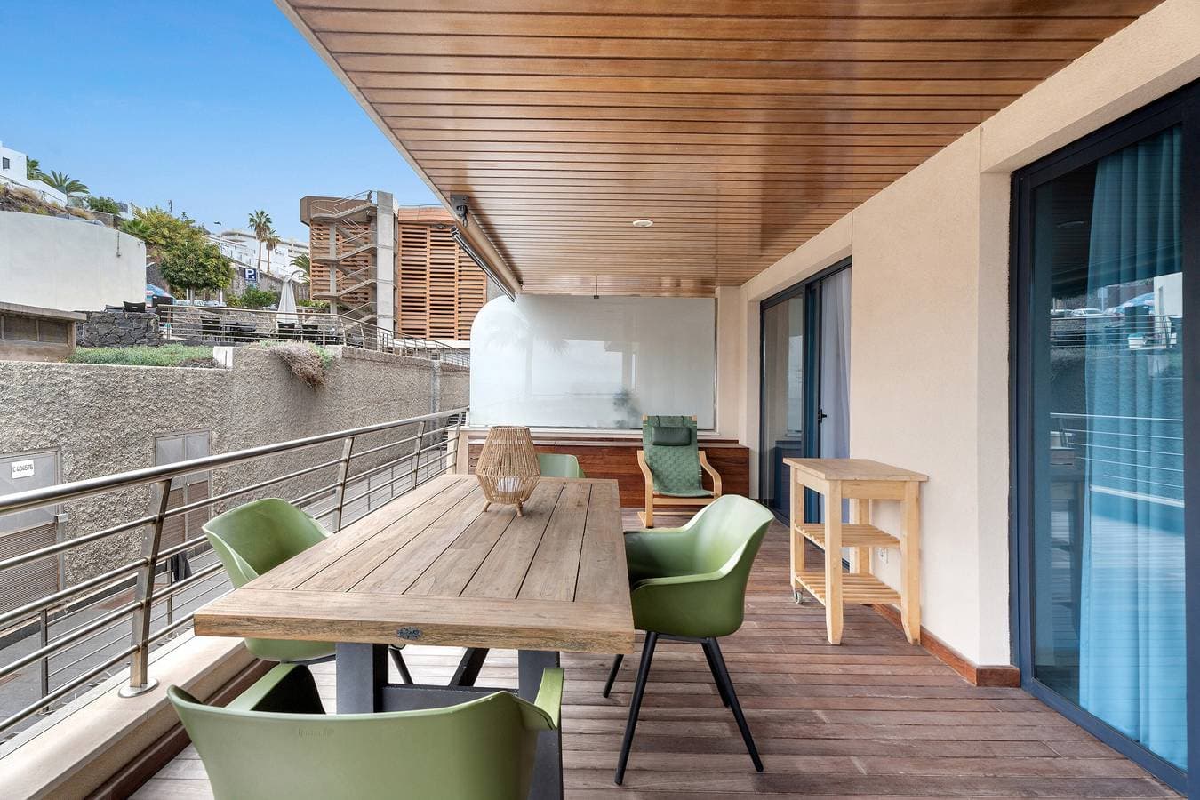 Foto 4 von 26: Ferienwohnung 'Balcón De Los Gigantes' mit Meerblick, WLAN und Klimaanlage