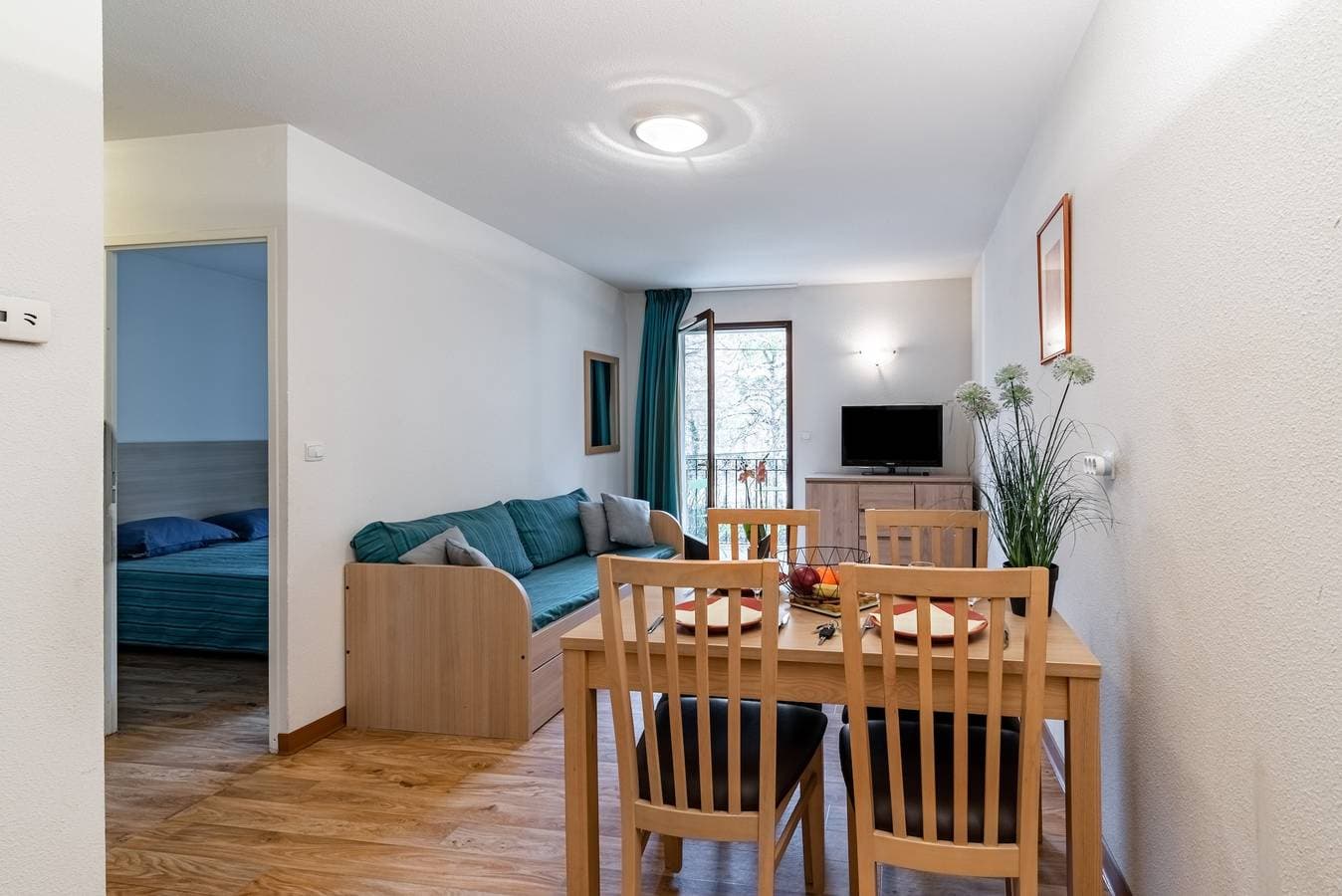 Foto 11 von 15: Ferienwohnung für 4 Personen mit Balkon