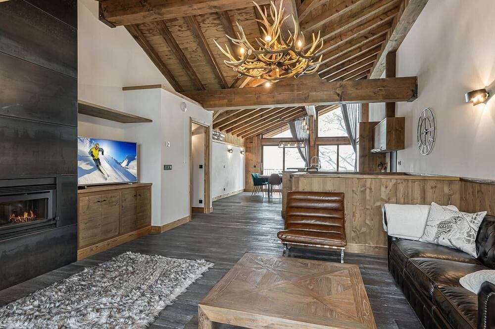 Foto 9 von 13: Modernes Duplex für 10 Pers. nahe Pisten in Courchevel Le Praz