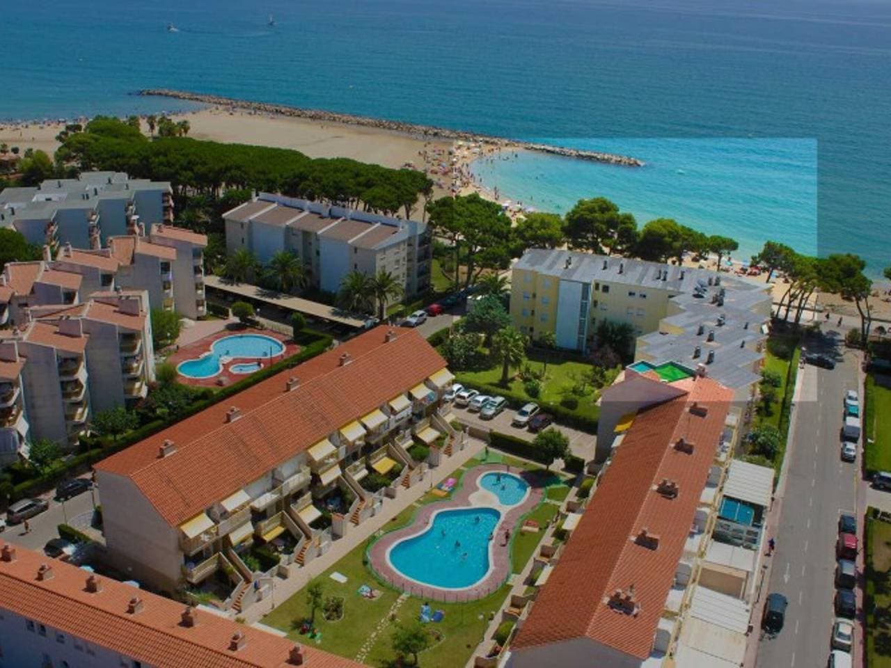 Foto 3 von 35: Blau Mar Wohnung in Cambrils, Meerblick, Klimaanlage, Parkplatz inkludiert