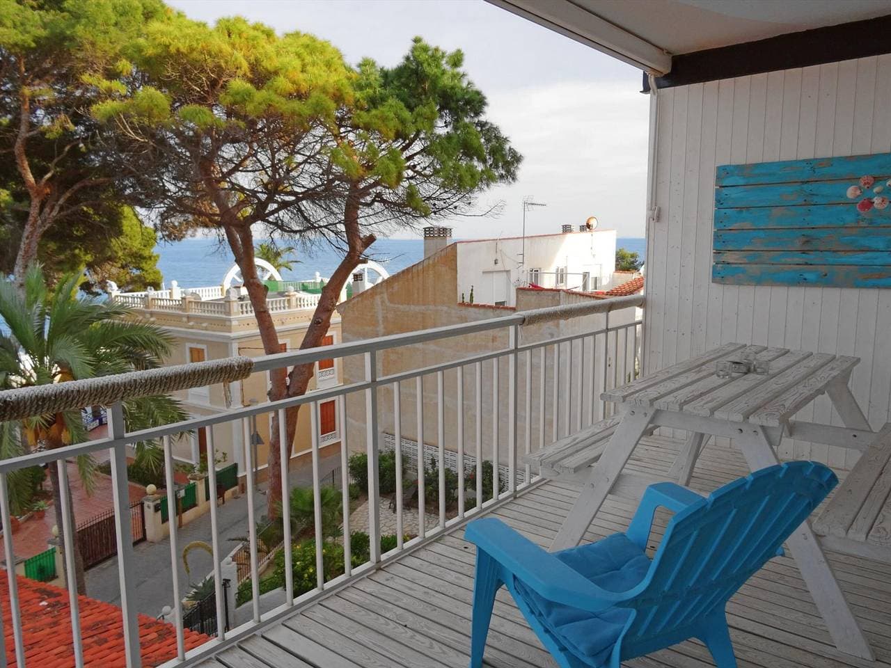 Foto 2 von 19: Moderne Wohnung in Altea mit 2 Schlafzimmern, Balkon und Meerblick