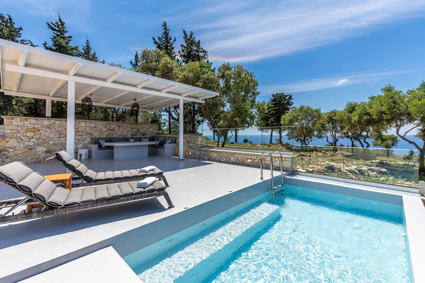 Antipaxos sunset house 1