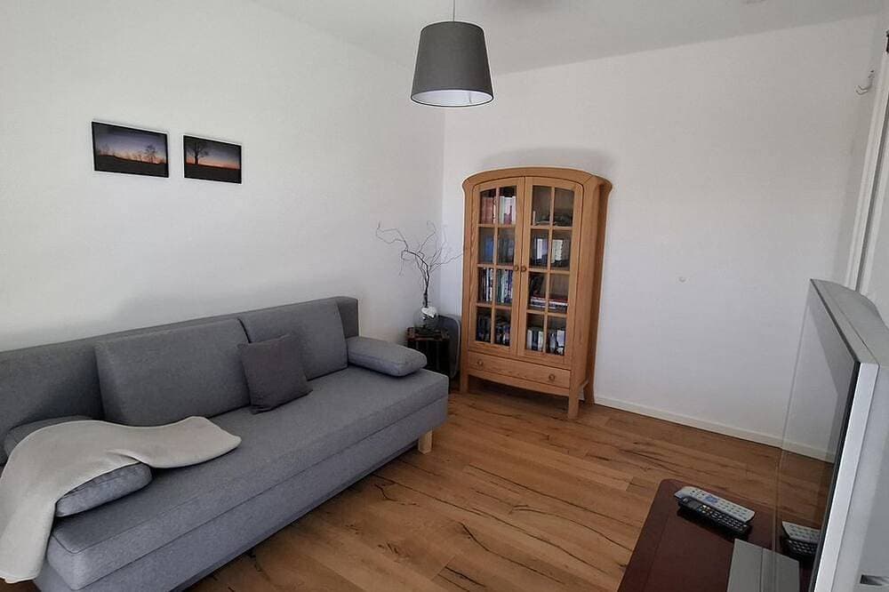 Foto 10 von 16: Penthousewohnung am Park - Appartement/Fewo, Dusche oder Bad, Wc, 2 Schlafräu