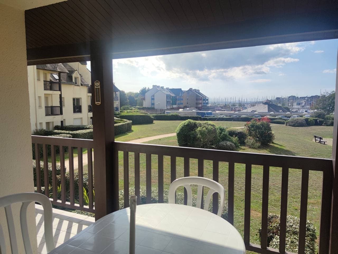 Foto 9 von 15: Charmantes Familien-Appartement mit Balkon in Port du Crouesty, Parkplatz inkl
