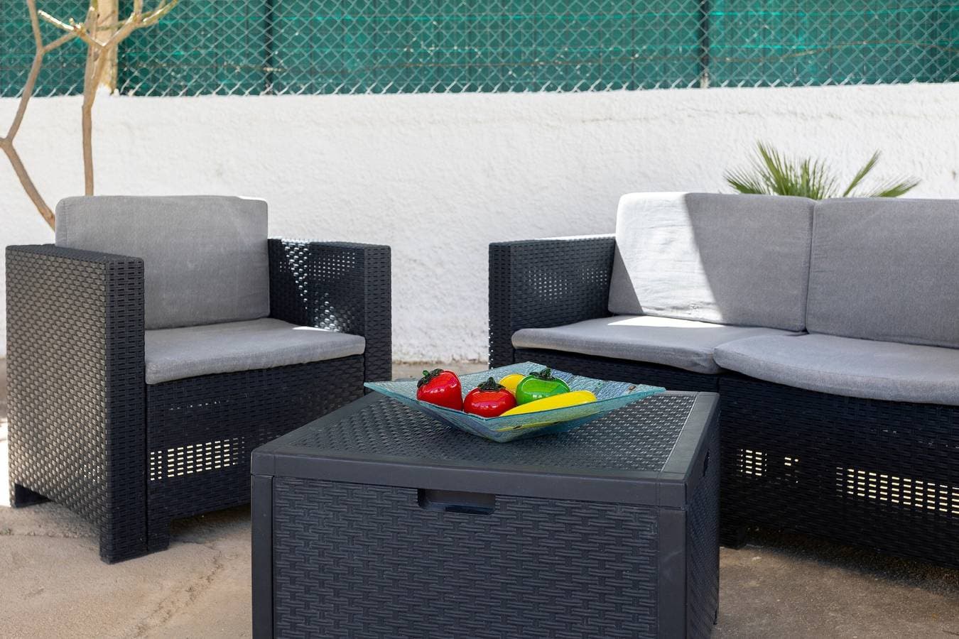 Foto 2 von 31: Ferienhaus Bandiera Blu in Strandnähe mit Klimaanlage, Terrasse und Garten