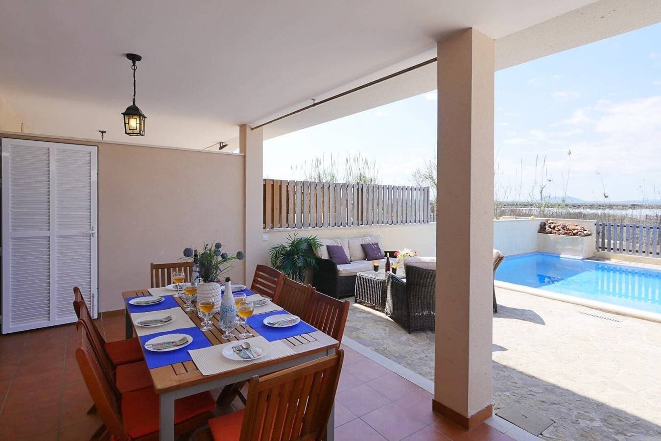 Foto 4 von 29: „Villa Jerónimo“ mit Bergblick, WLAN, Pool, Garten, Terrasse und Balkon