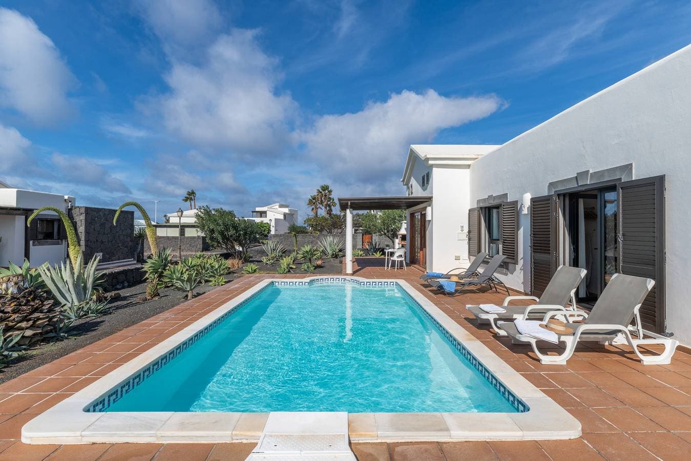 Foto 11 von 37: Ferienhaus 'Alessia, Playa Blanca' mit Meerblick, privatem Pool und WLAN