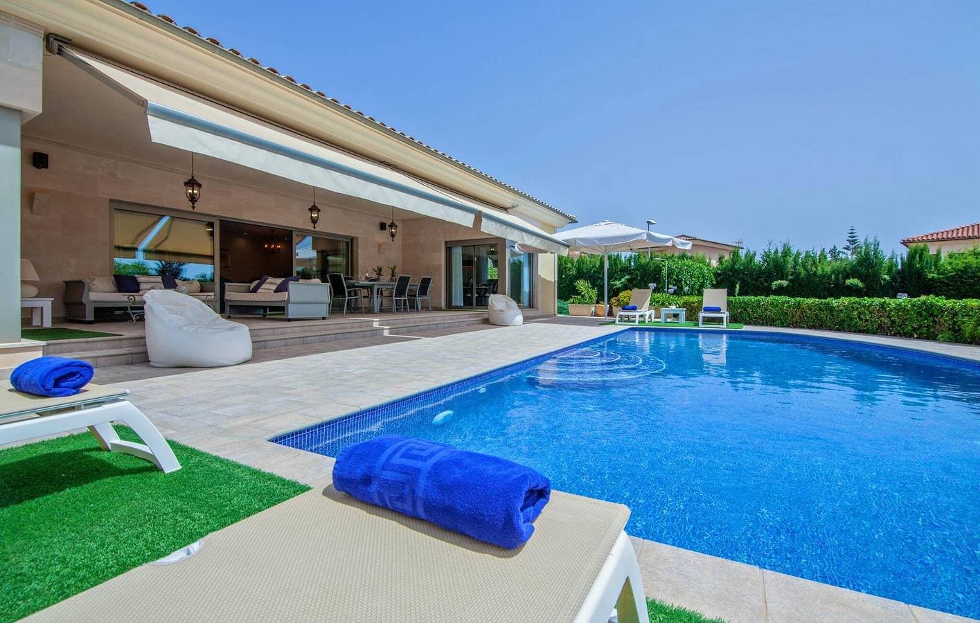 Foto 11 von 53: Gemütliche Wohnung mit Terrasse & Pool, 800m nach Marratxí