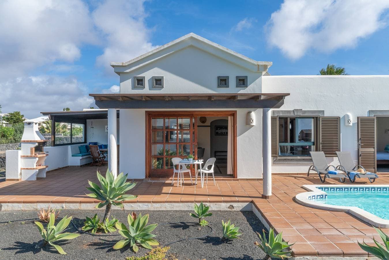 Foto 5 von 37: Ferienhaus 'Alessia, Playa Blanca' mit Meerblick, privatem Pool und WLAN