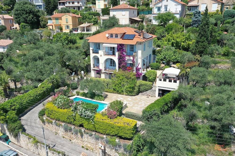 Lux 1 Schlafzimmer unabhängige Wohnung in Villa, Pool, Meerblick 1
