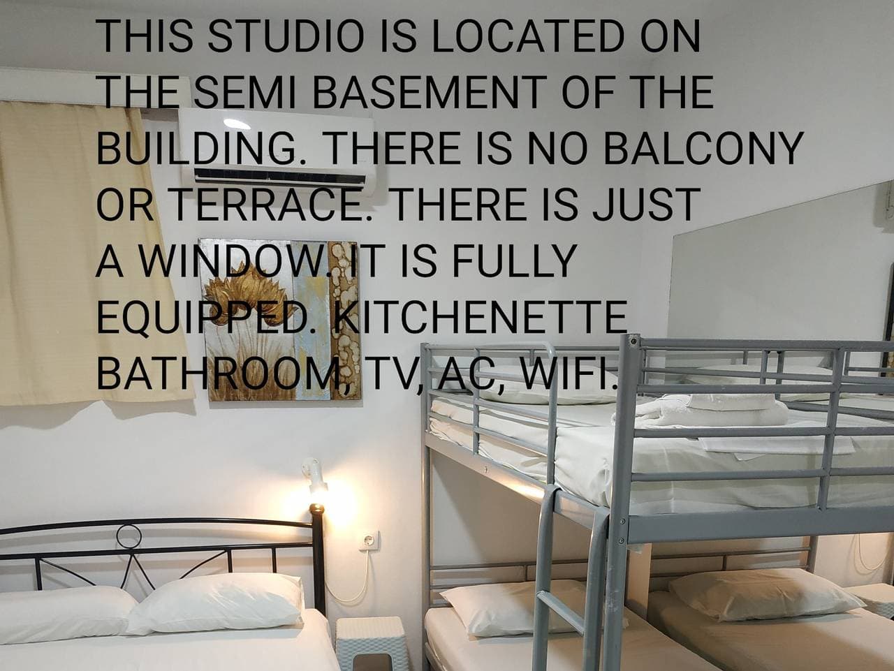 Foto 2 von 19: Super Economy Studio im Erdgeschoss, kein Balkon