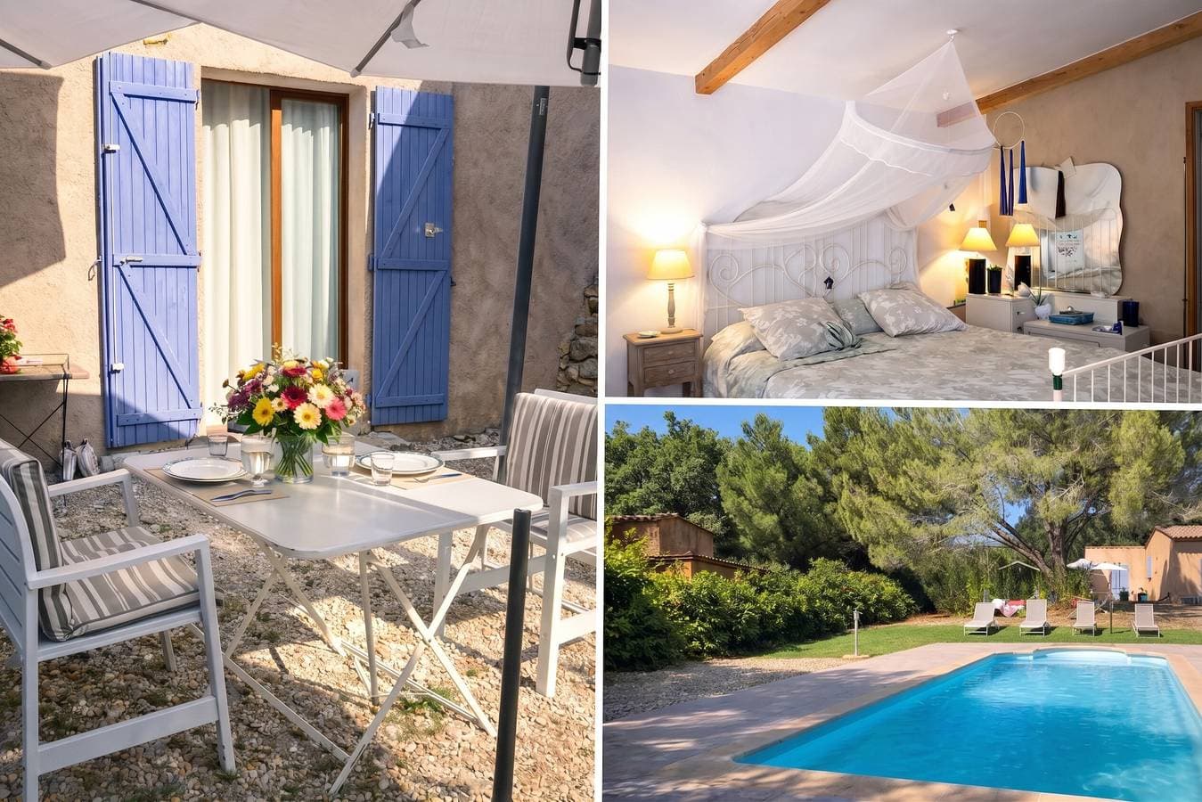 Foto 2 von 14: Gemütliches Studio mit Pool in Cotignac, 29 m²