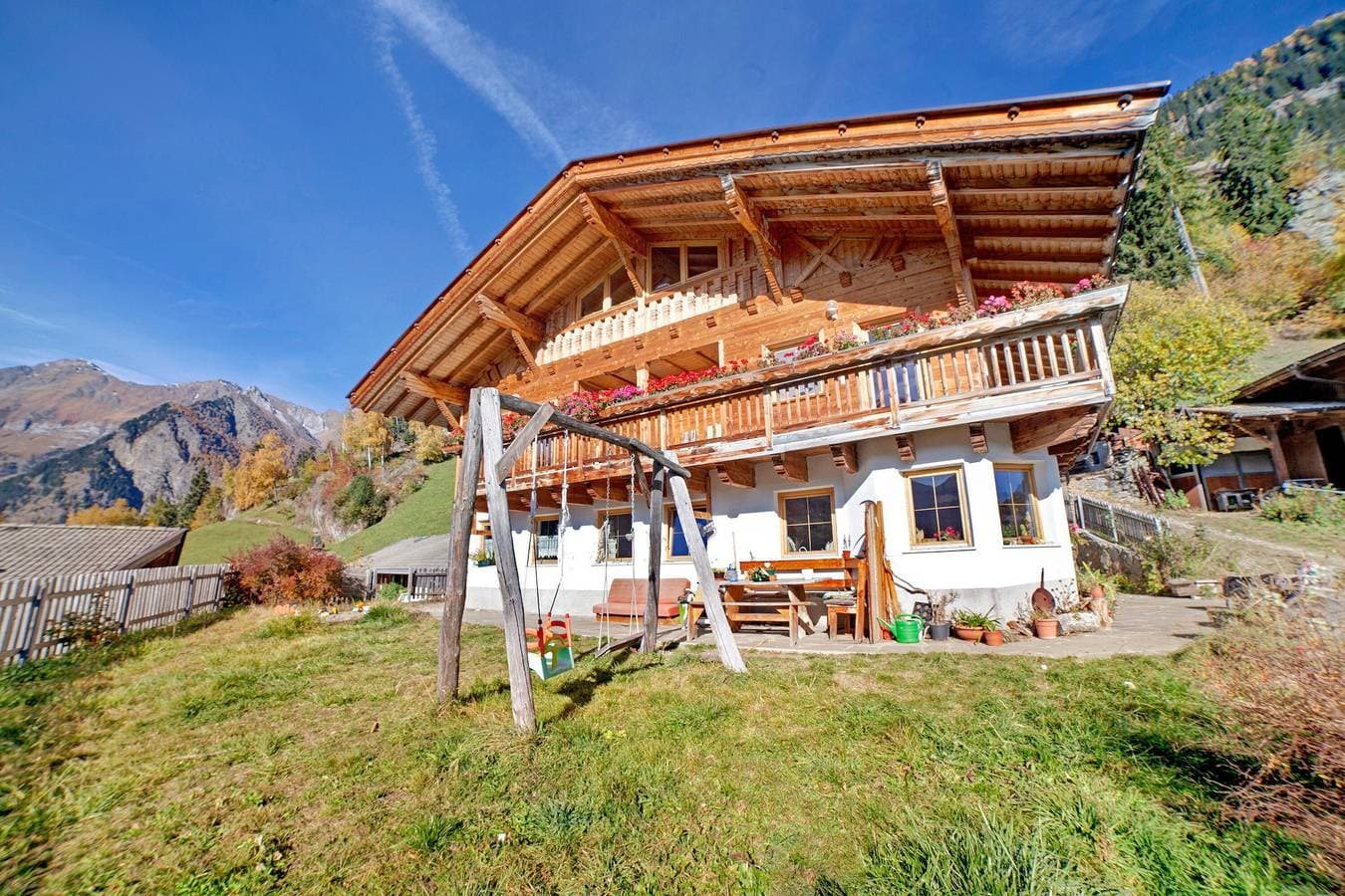 Foto 13 von 19: Ferienwohnung "Unterstuanerhof Hochwilde" mit Bergblick, Garten, Balkon & WLAN