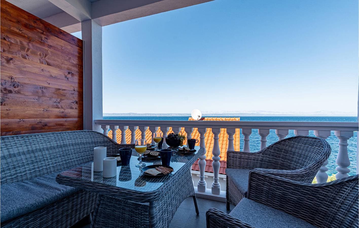 Foto 7 von 18: Wohnung am Meer mit Terrasse, Küche und WLAN – 1,5 km bis zur Küste