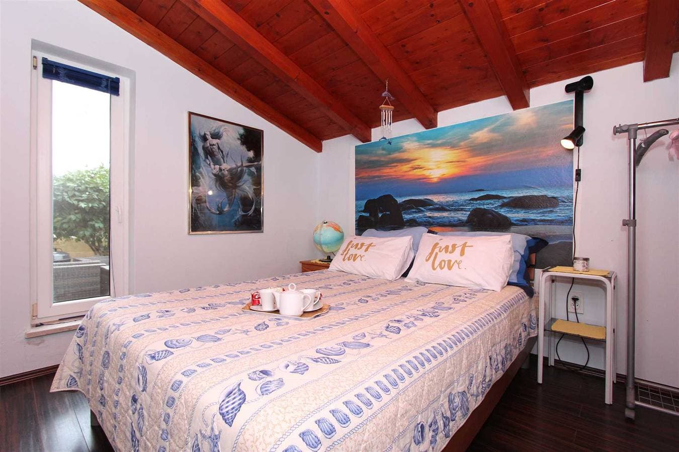 Foto 5 von 22: Villa Nikola Ferienwohnung mit 1 Schlafzimmer mit Terrasse (Sanja)