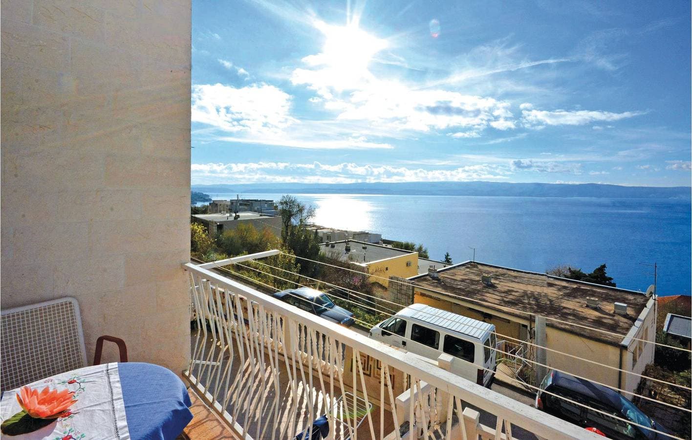 Foto 6 von 20: Gemütlich, nur 1 km vom Strand entfernt: Modernes Apartment mit Terrasse und voll ausgestatteter Küche