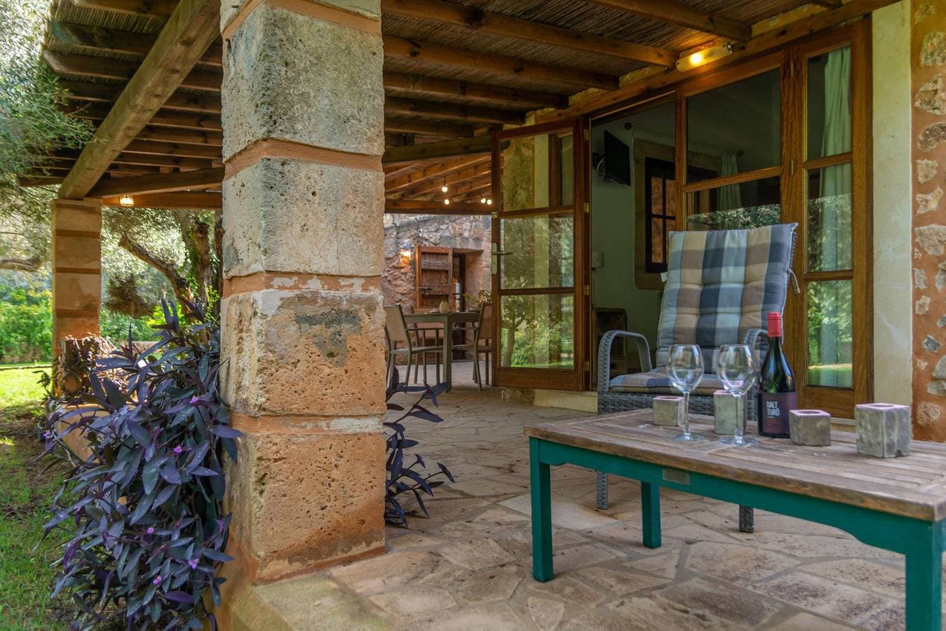 Foto 6 von 50: S'Era Nova - Schöne Villa mit privatem Pool, umgeben von einem schönen Garten. Wifi ist gratis.