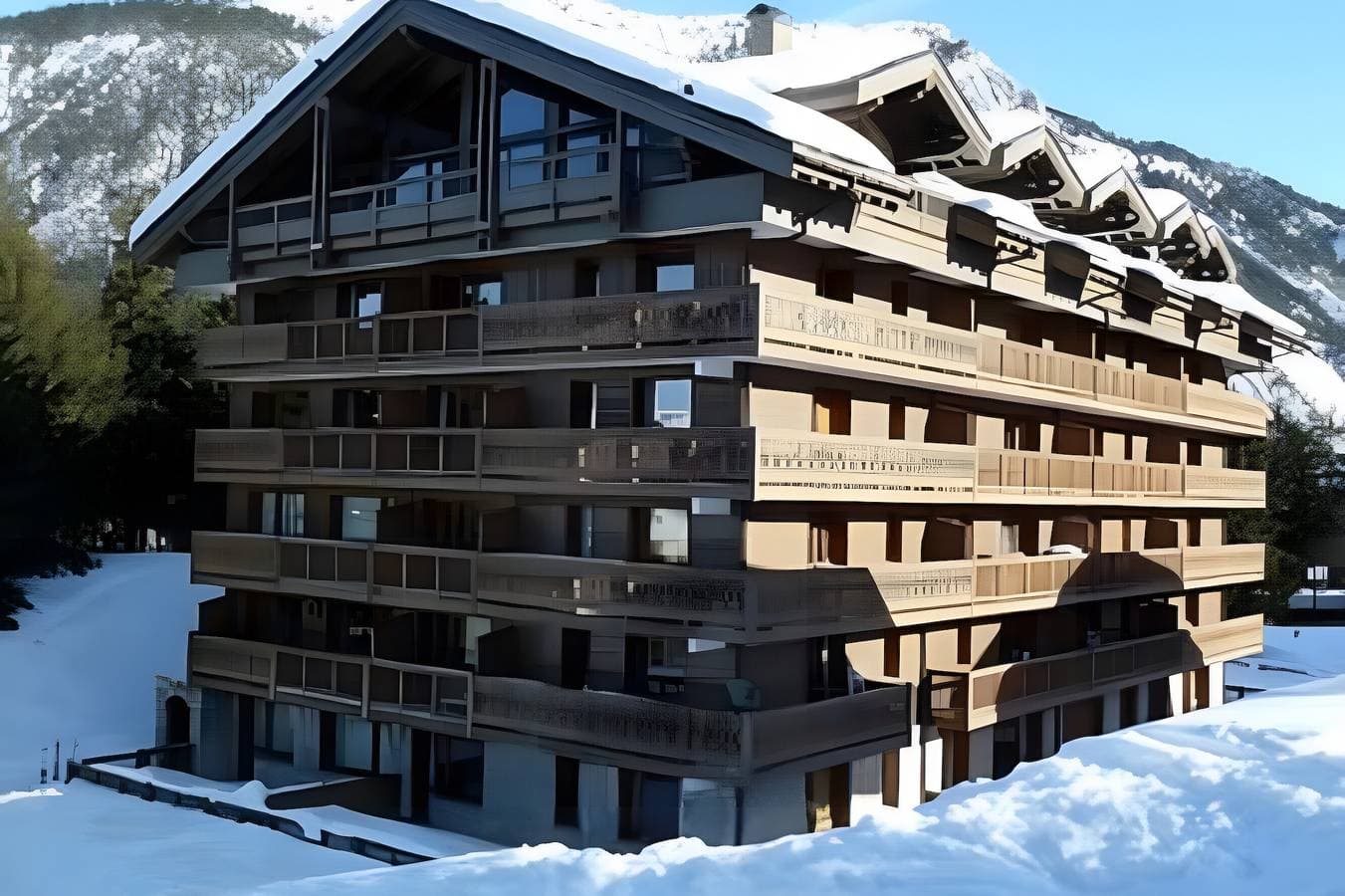 Foto 3 von 16: Ski-in/Ski-out Studio mit 2/3 Schlafplätzen, Balkon, Parkplatz, WLAN