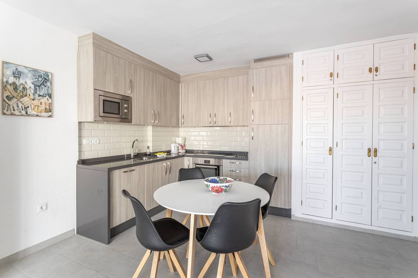 Foto 5 von 20: Frontline Ferienwohnung in Strandnähe mit Meerblick, Pool, WLAN und Klimaanlage