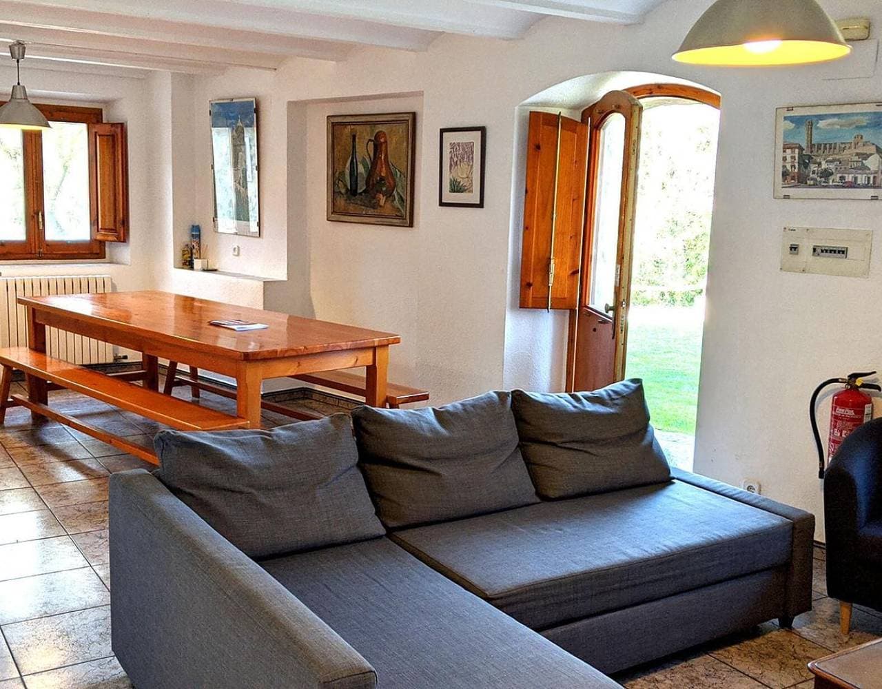Foto 9 von 21: Finca 'Mas El Carrer - Baixos' mit Bergblick, Gemeinschaftspool und Wi-Fi