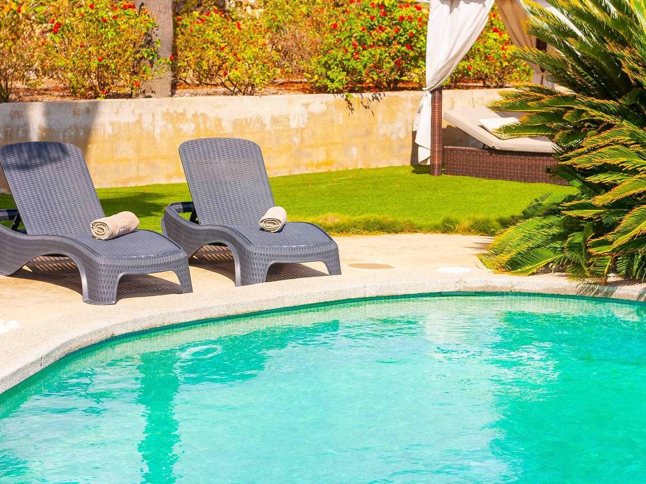 Foto 4 von 48: Schöne Villa mit Pool in Llubí, im Zentrum von Mallorca.