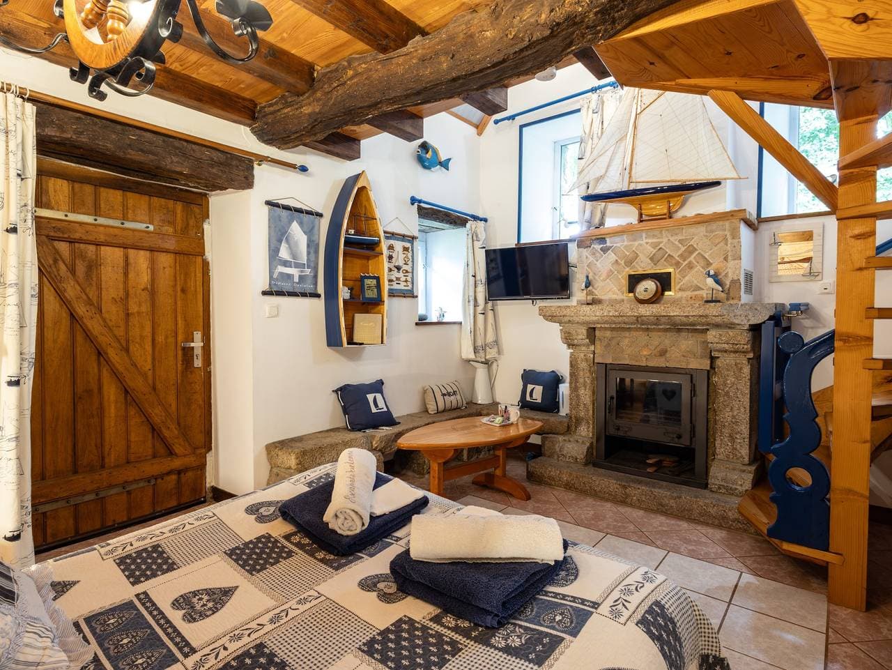 Foto 4 von 45: Gästehaus „Chambre Marine“ mit gemeinsamer Terrasse, Garten und WLAN