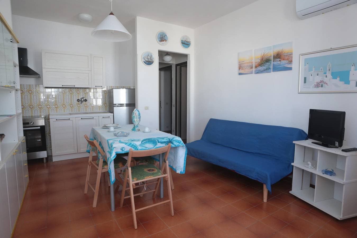 Foto 7 von 41: Residenz Cala di Seta Dreizimmerwohnung Luca mit Meerblick für 5 Personen