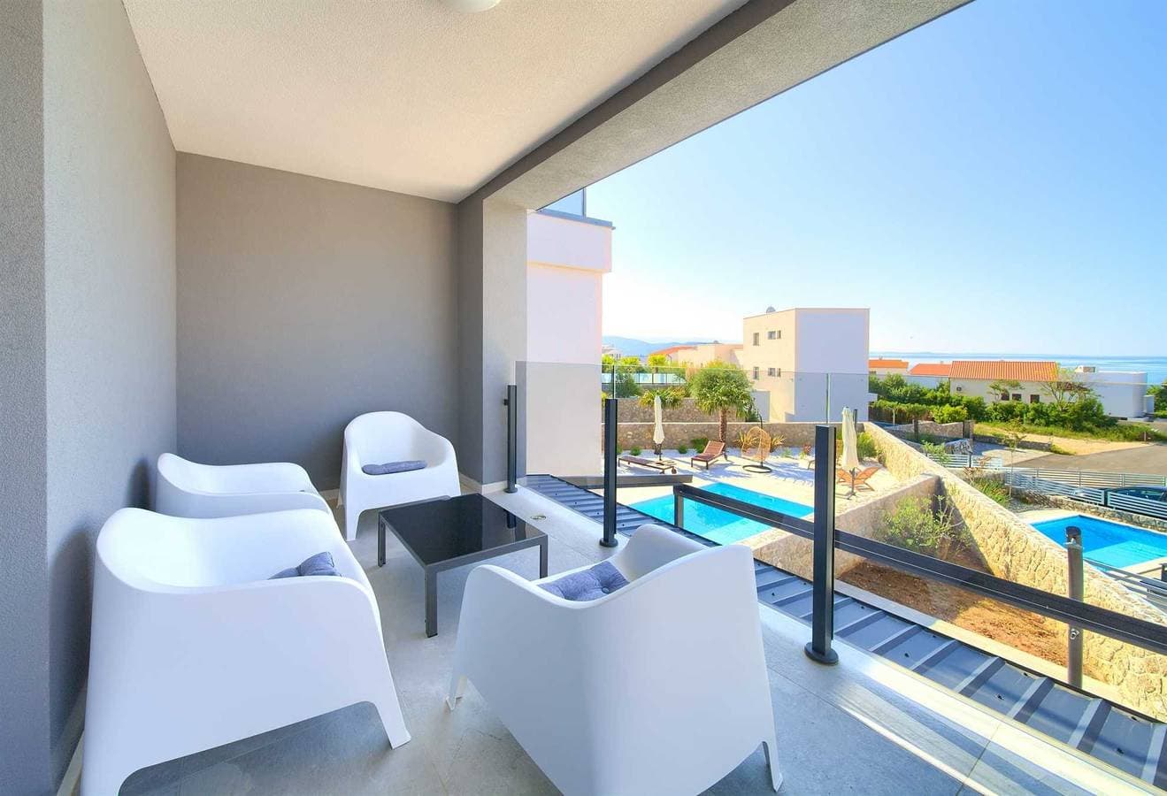 Foto 8 von 38: Apartment Joy mit Meerblick und Whirlpool