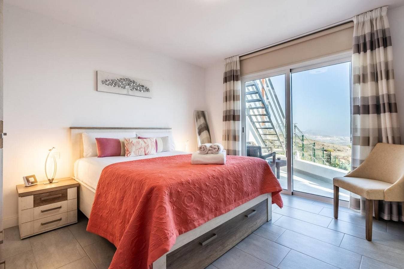 Foto 10 von 21: Ferienhaus 'El Rinconcito Con Vistas Al Mar' mit Meerblick, WLAN & Klimaanlage