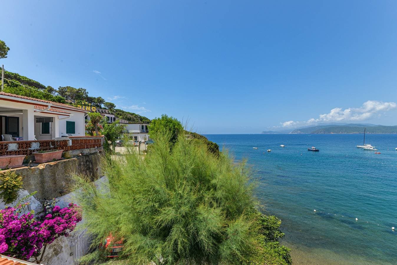 Foto 6 von 19: Ferienwohnung 'Villa Oda - Bilocale Sul Mare' mit Meerblick, WLAN und Klimaanlage