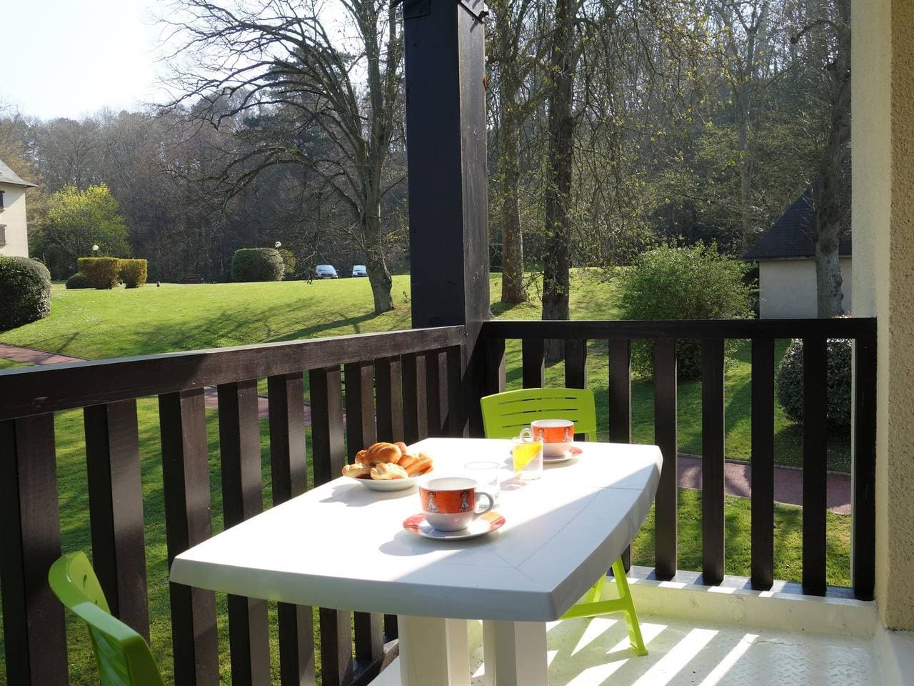 Trouville-sur-Mer 1 km von Deauville: Residenz Le Parc de la Chaumière 1