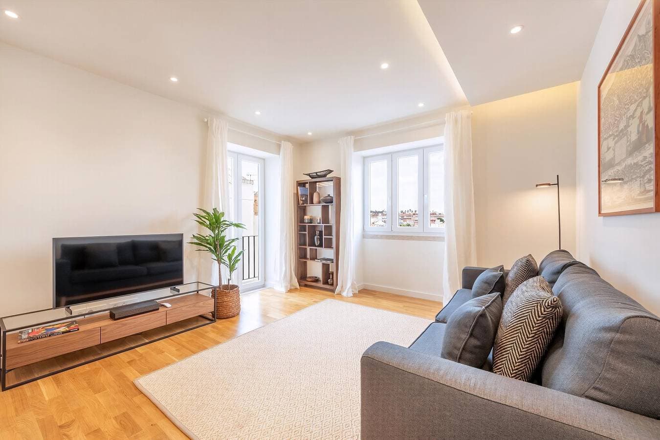 Foto 7 von 36: Ferienwohnung für 4 Personen mit Balkon