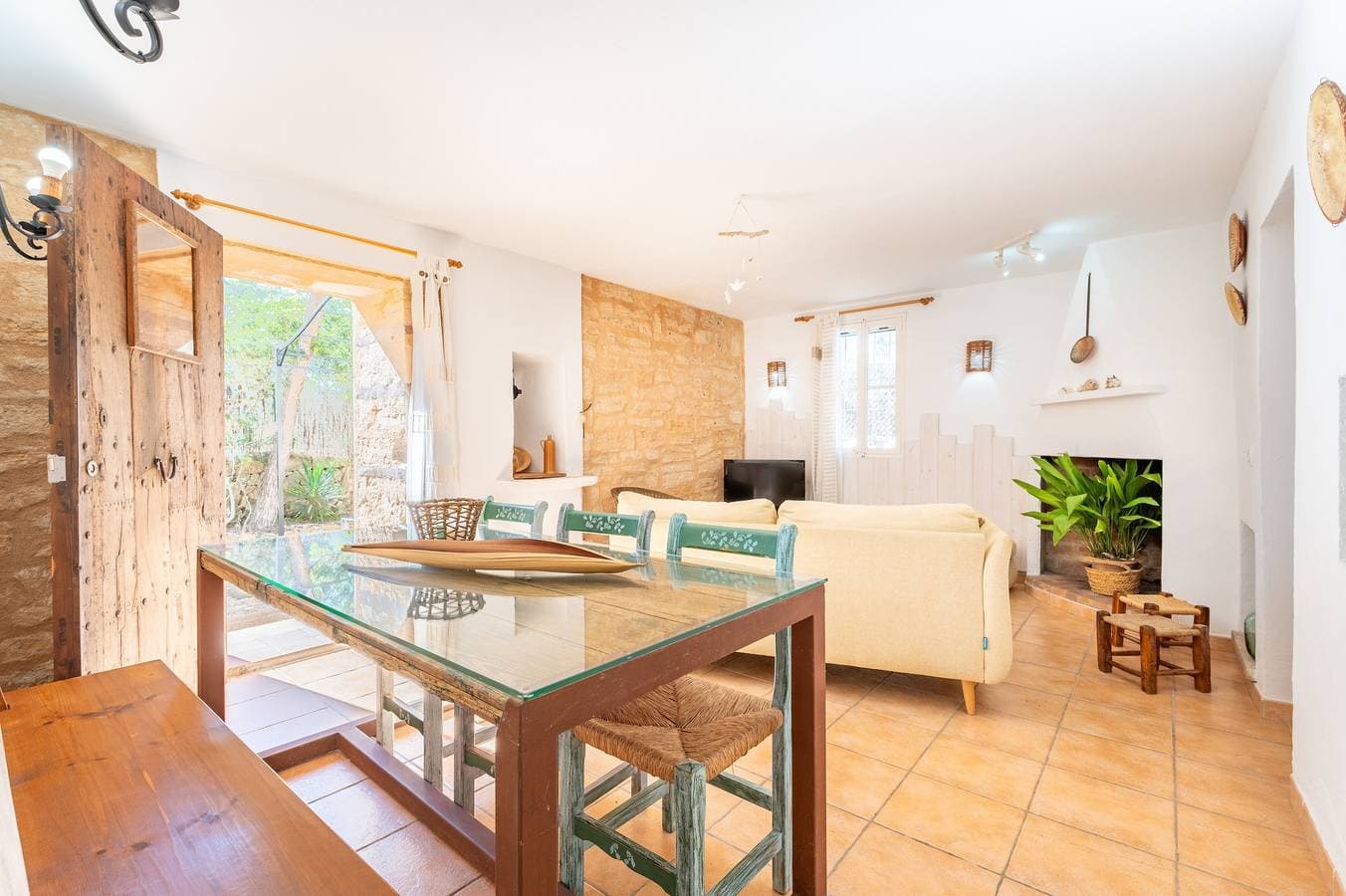 Foto 5 von 29: Ferienhaus "Marina de Ses Covetes" mit WLAN, Terrassen und nahe dem Strand Es Trenc