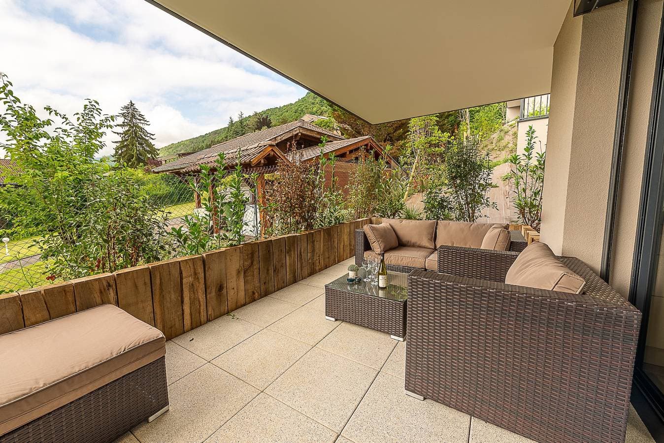 Foto 7 von 22: Ferienwohnung für 4 Personen mit Seeblick