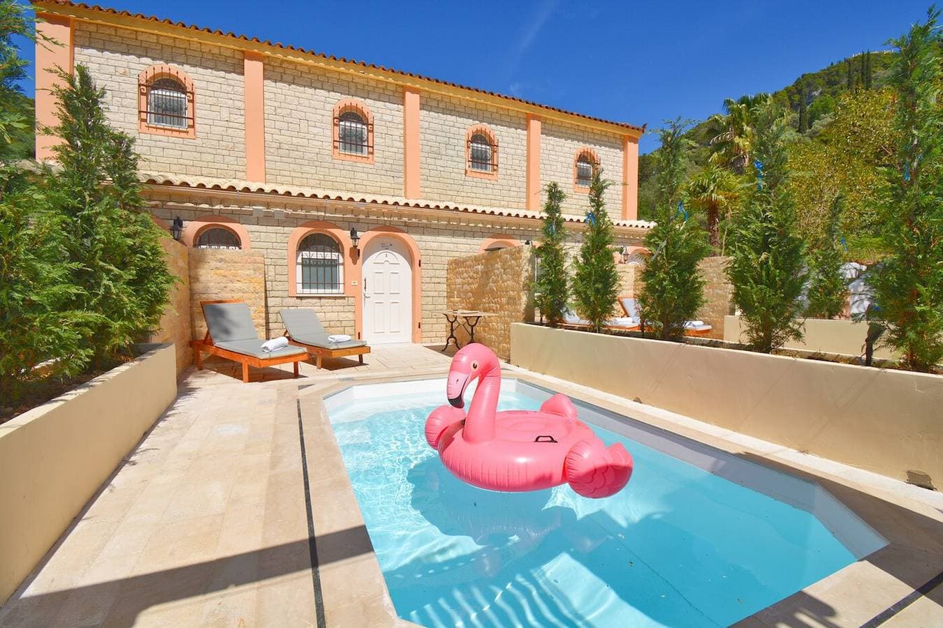 Foto 8 von 41: Apartment 'Doliva Chris' mit privatem Pool, Bergblick, WLAN und Klimaanlage