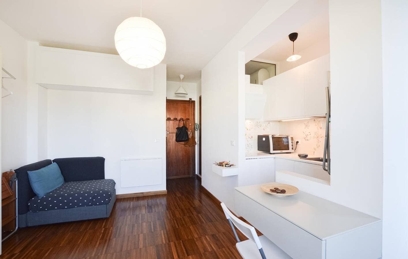 Foto 2 von 15: Modernes Apartment mit Terrasse und Parkplatz 1,5 km vom Strand entfernt