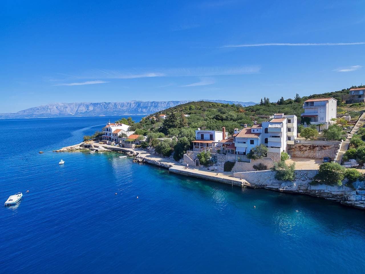 Foto 5 von 19: Studio Appartement am Strand Bucht Pokrivenik, Hvar As-5231-c